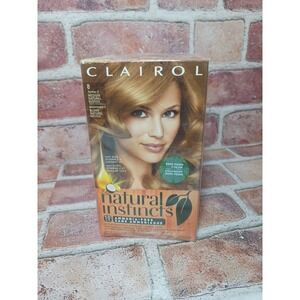Clairol Natural Instincts 8 former 5 medium natural blonde Semi Perm Pack Of 3